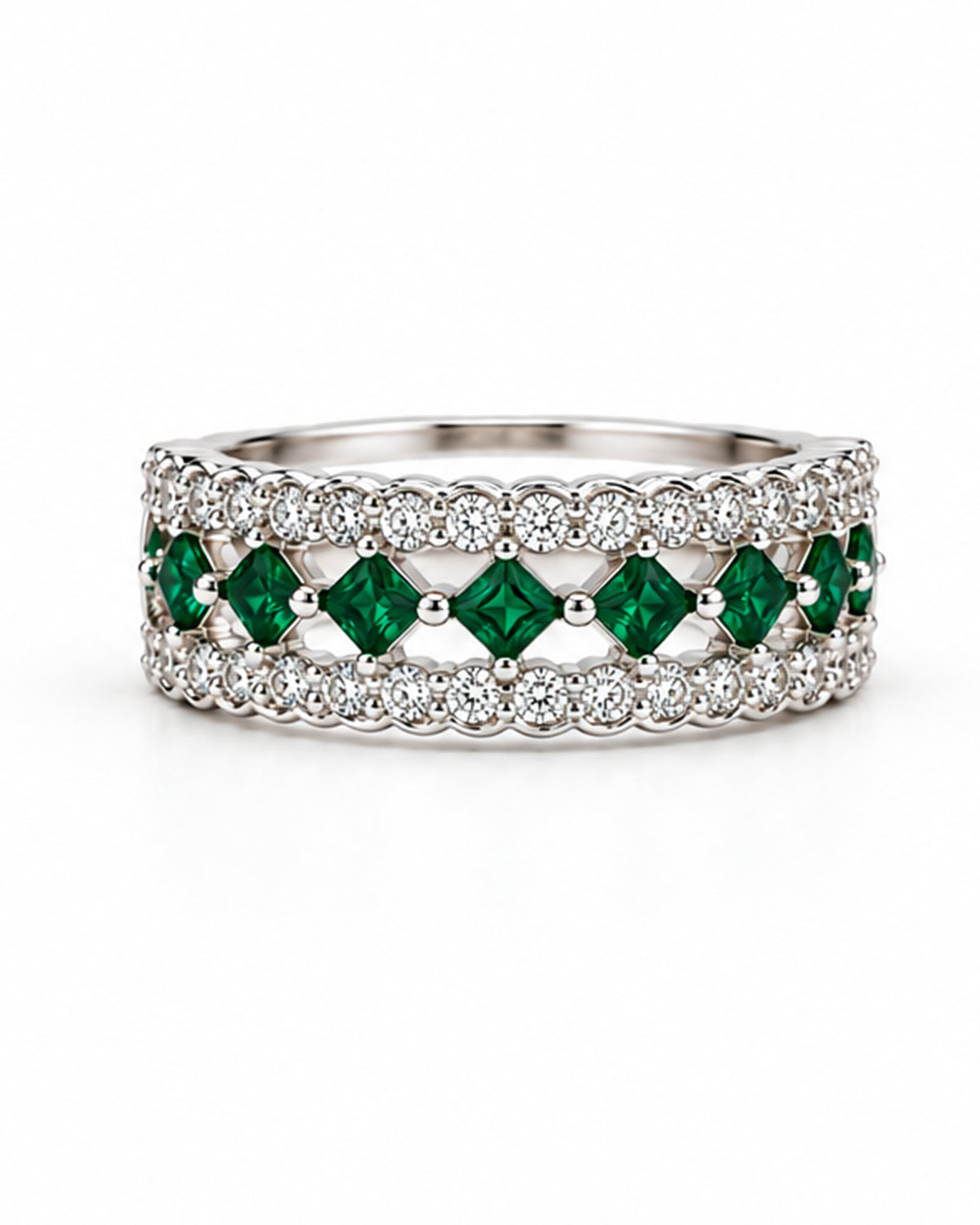 The Empress Emerald Ring