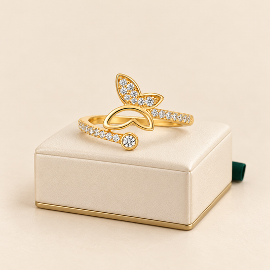 The Flutter Kiss Ring