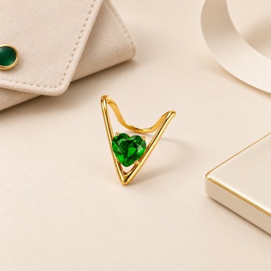 Emerald Embrace Ring